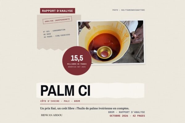 PALM CI, rapport d’octobre 2026 PALM CI, rapport d’octobre 2026